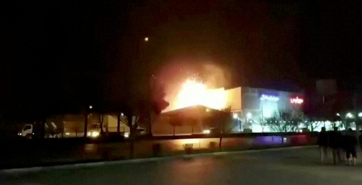 إيران انفجار انابيب الغاز في إيران