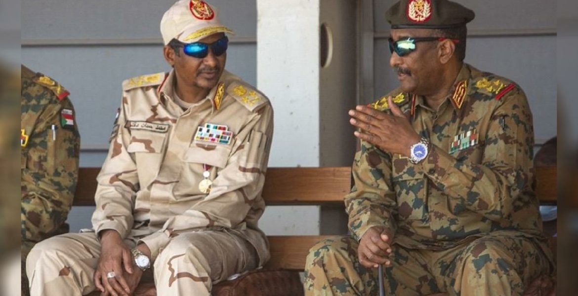 البرهان يتوعد قوات الدعم السريع