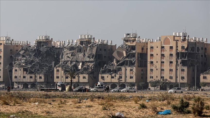 انسحاب الاحتلال من حي حمد