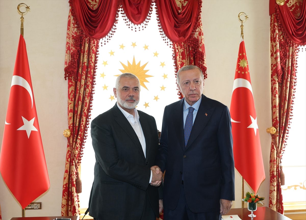 أردوغان ينعى هنية