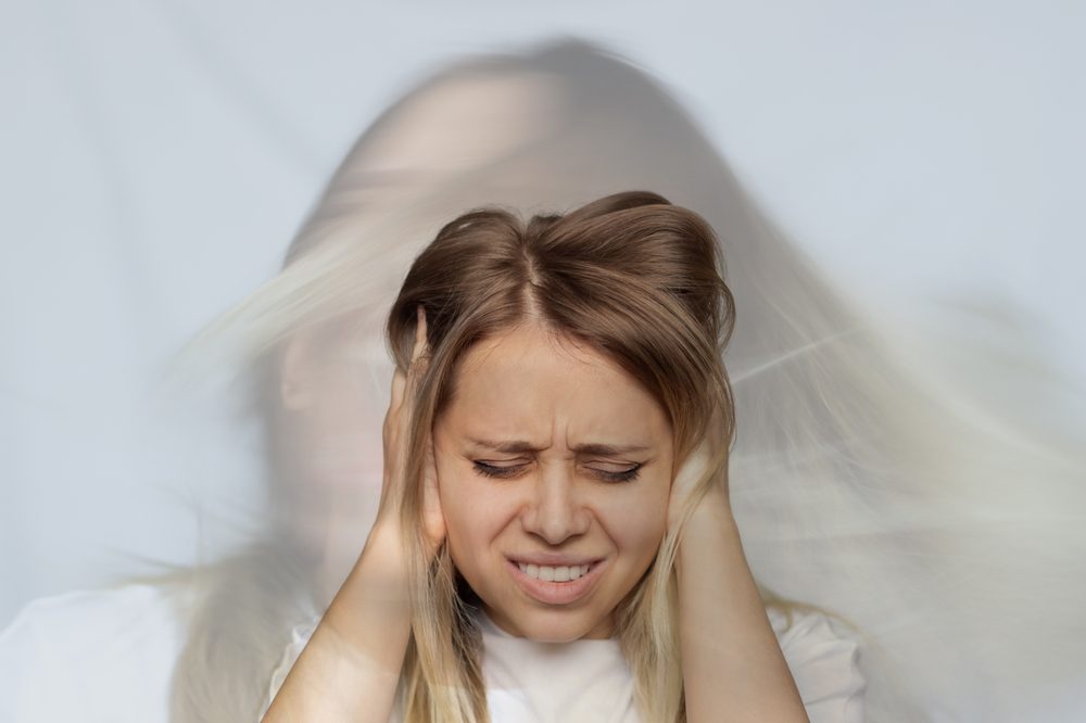 مريضة بهلوسة السمع